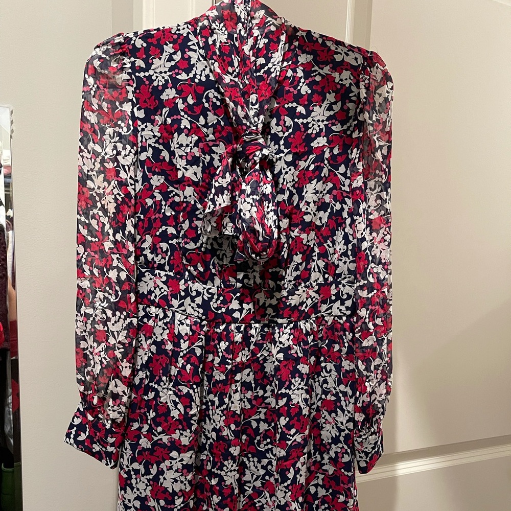 Diane von Furstenberg floral silk dress